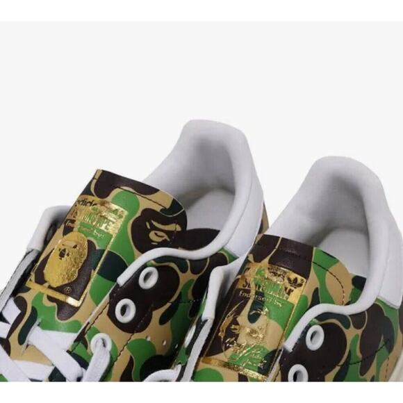 adidas BAPE x Stan Smith '30th Anniversary - ABC Camo' IG8949 - Picture 5 of 9